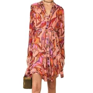 FARM Rio Large Dress With Horses